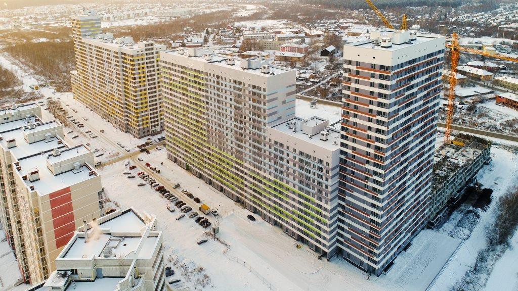 «Синара-Девелопмент» завершила строительство второй очереди жилого комплекса «Перемена» на Широкой речке