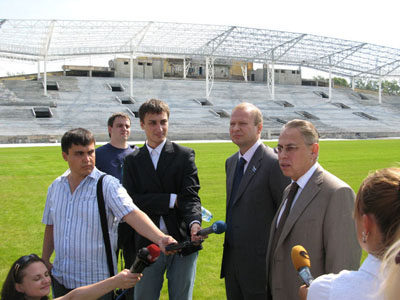Проект реконструкции Центрального стадиона стал партийным проектом Свердловского регионального отделения партии «Единая Россия»